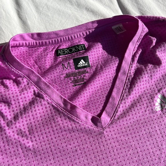 Adidas Aeroknit Short Sleeve Climacool T-Shirt - Med - Picture 5 of 6